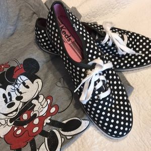 Polka dot Keds perfect for Disney! 🏰